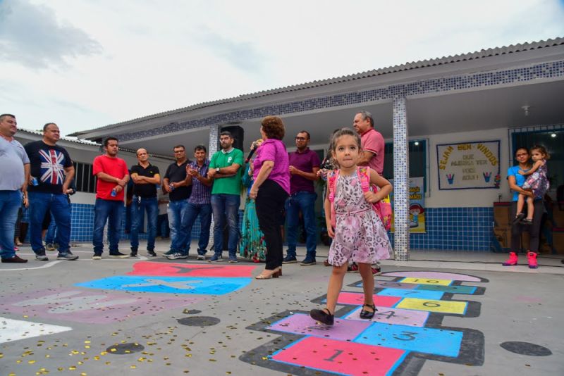 Reinauguração da Unidade Educacional Raimunda Sarmento (Anexo) Guanabara