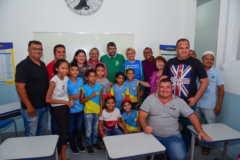 Reinauguração da Unidade Educacional Raimunda Sarmento (Anexo) Guanabara