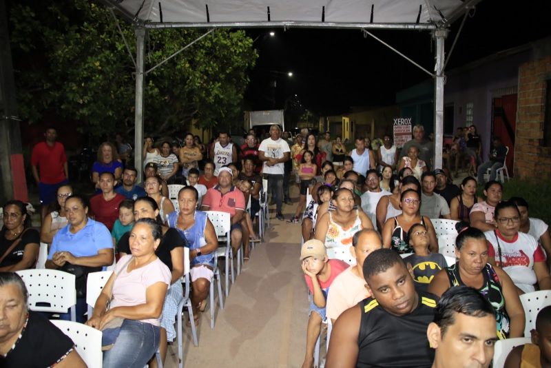 Entrega de 60 Unidades de casas reformadas do Programa Morar Bem no conjunto Uirapuru no bairro Icuí