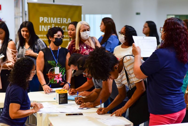 Abertura da Primeira Infância Diálogos construtivos para primeira infância na Amazônia Paraense no Auditório da Unama BR