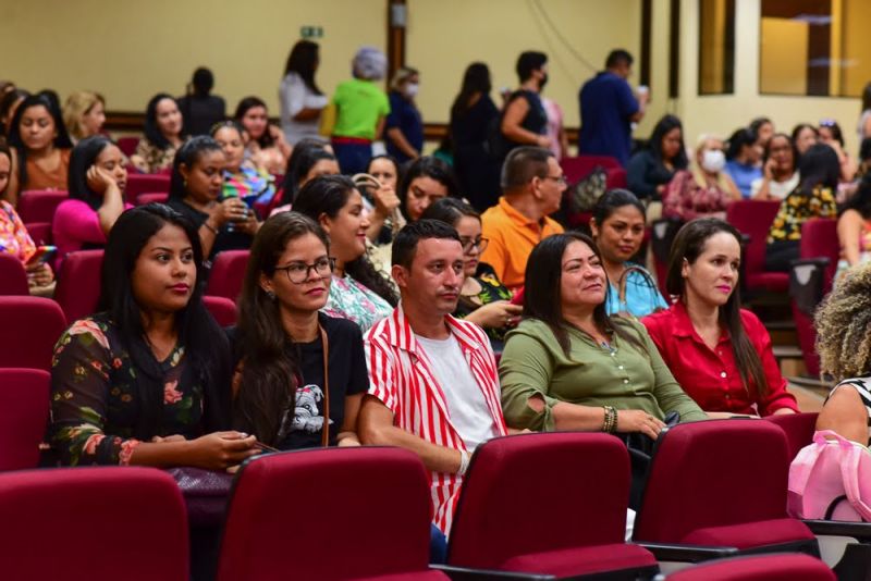 Abertura da Primeira Infância Diálogos construtivos para primeira infância na Amazônia Paraense no Auditório da Unama BR