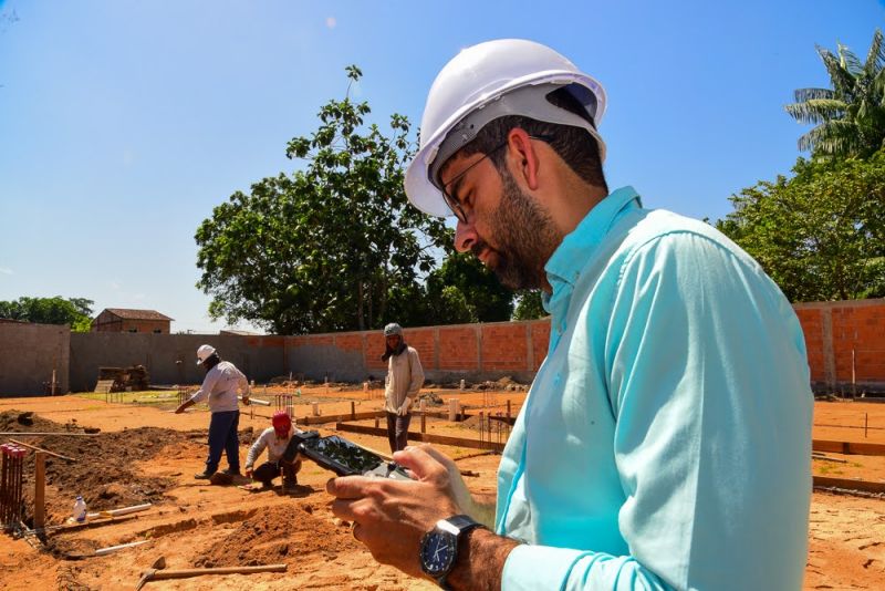 Visita técnica as obras da casa Mulher Brasileira