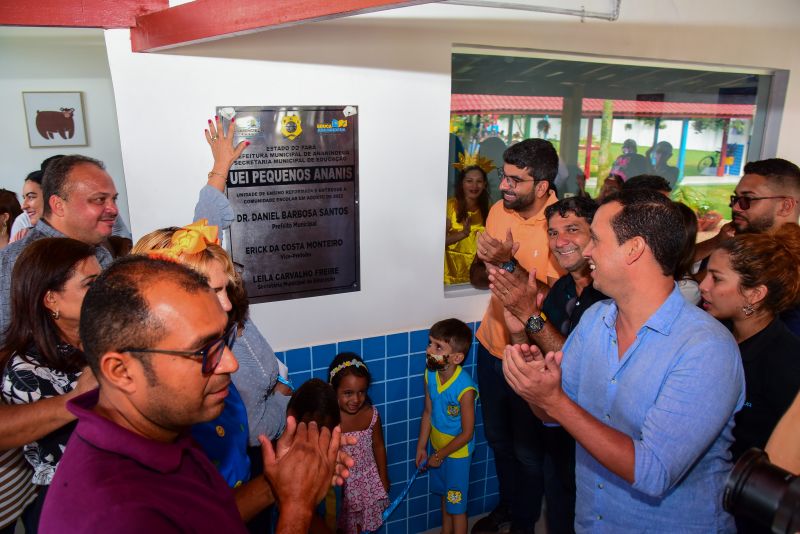 Entrega da 31º Unidade de Educação - UEI Pequeno Ananis totalmente revitalizada