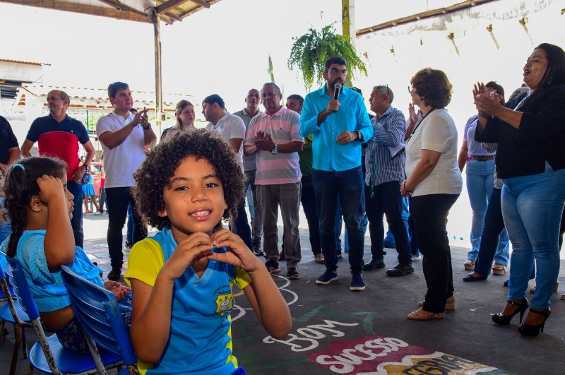 Entrega do Anexo ll da EMEF Clóvis de Sousa Begot - Clodomir Begot, totalmente revitalizado