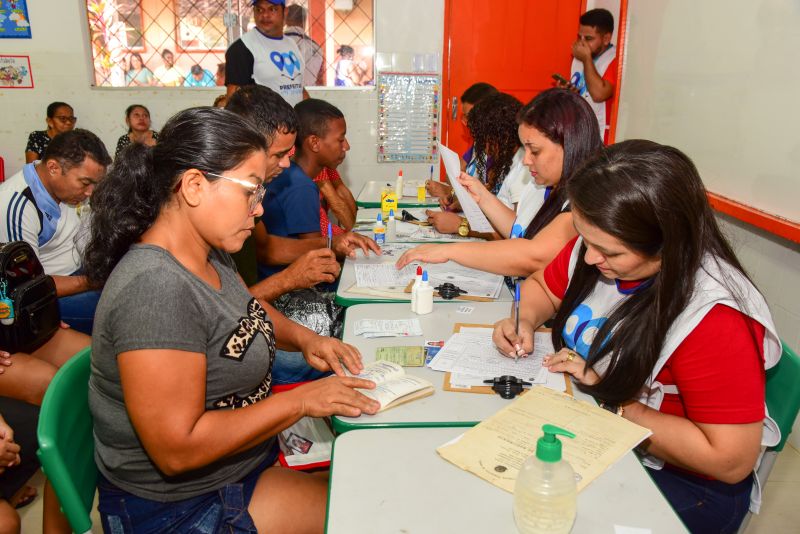 Ação da 3ª edição do programa Prefeitura em Movimento no bairro do Curuçambá