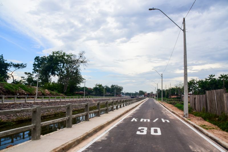 Entrega da Última etapa do canal Maguariaçu, entre rua Itabira e avenida Cláudio Sanders