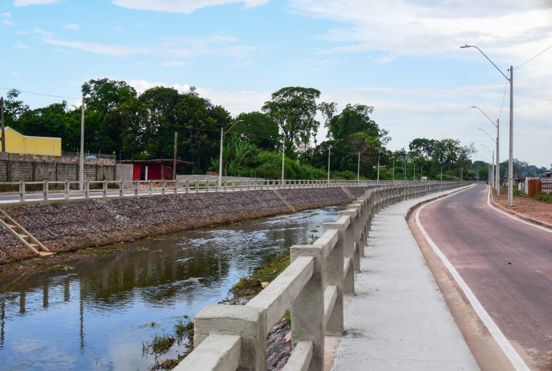 Entrega da Última etapa do canal Maguariaçu, entre rua Itabira e avenida Cláudio Sanders