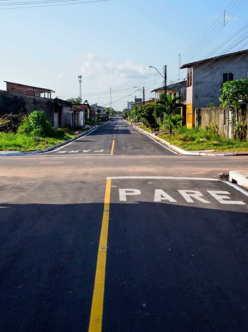 Imagens de apoio ruas conjunto Girassol no bairro de Águas Brancas