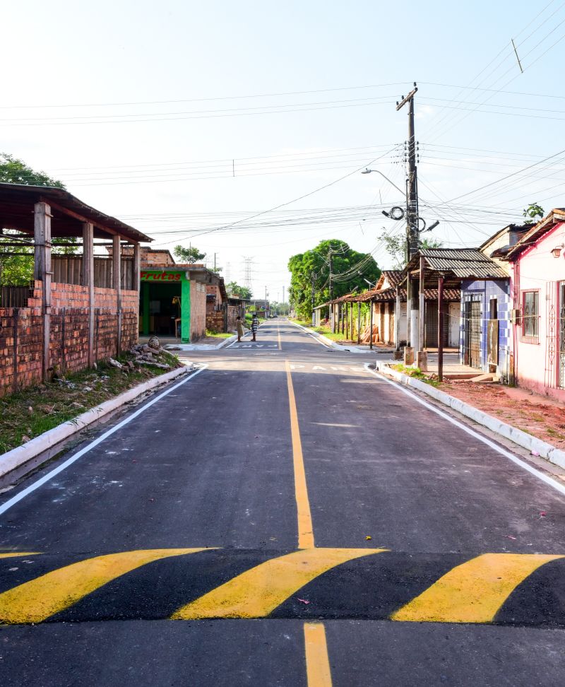 Imagens de apoio ruas conjunto Girassol no bairro de Águas Brancas