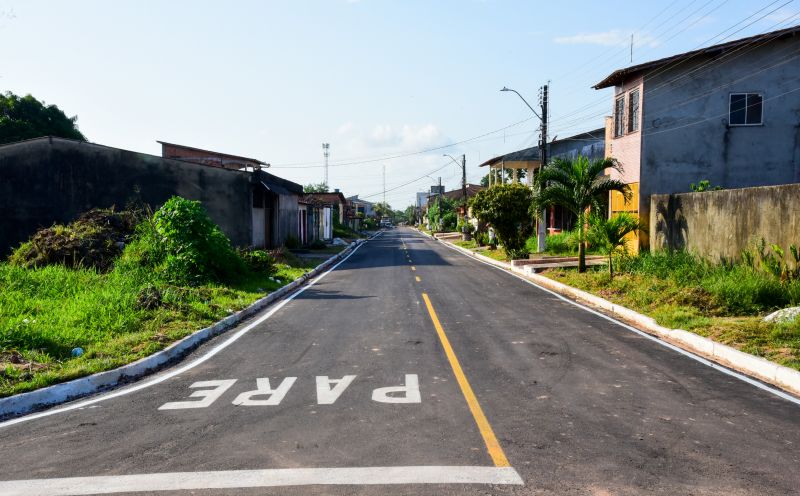 Imagens de apoio ruas conjunto Girassol no bairro de Águas Brancas