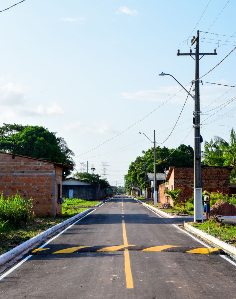 Imagens de apoio ruas conjunto Girassol no bairro de Águas Brancas