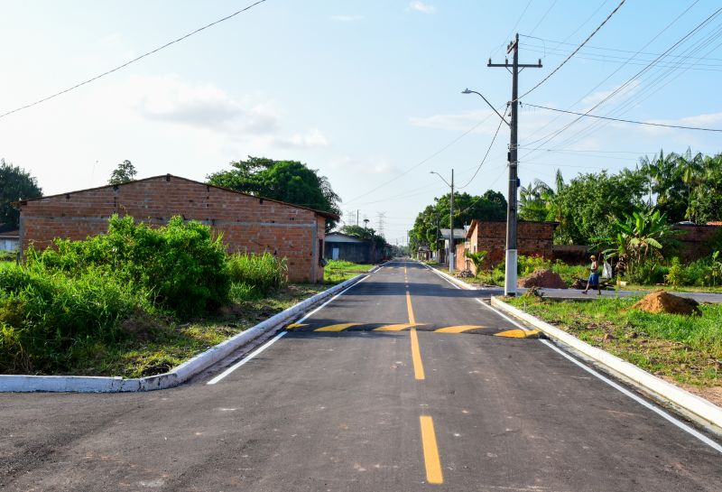 Imagens de apoio ruas conjunto Girassol no bairro de Águas Brancas