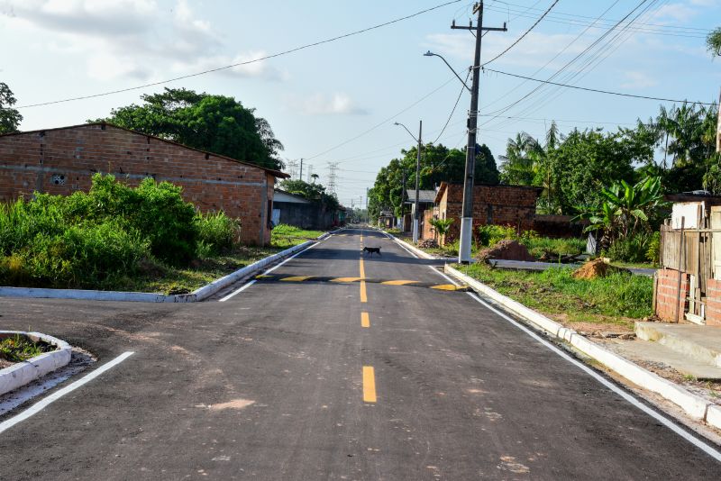 Imagens de apoio ruas conjunto Girassol no bairro de Águas Brancas