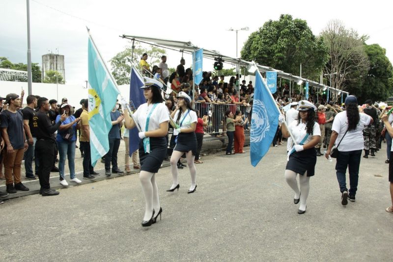 Caminhada escolar em alusão à Independência do Brasil, Lado Sul no conjunto Júlia Seffer