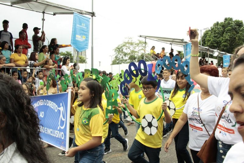 Caminhada escolar em alusão à Independência do Brasil, Lado Sul no conjunto Júlia Seffer