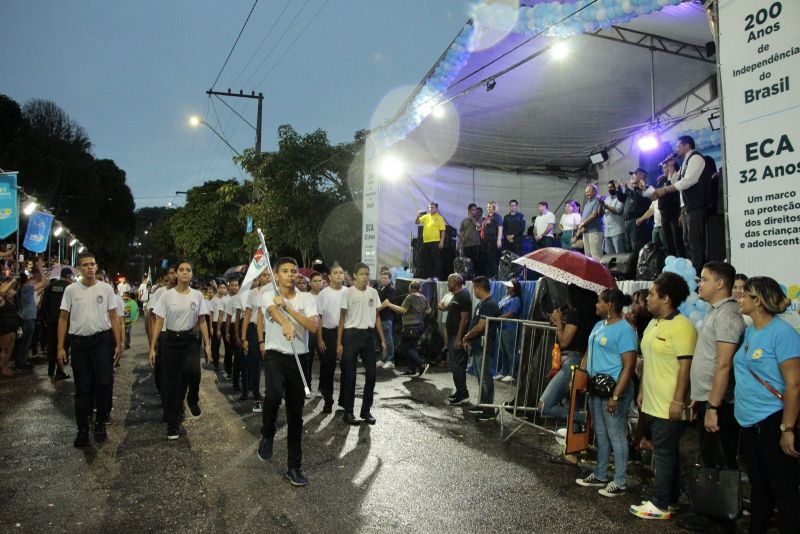 Caminhada escolar em alusão à Independência do Brasil, Lado Sul no conjunto Júlia Seffer