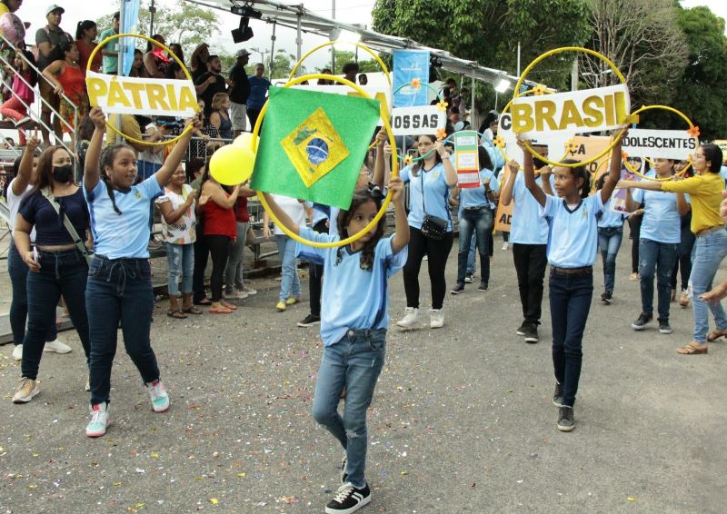 Caminhada escolar em alusão à Independência do Brasil, Lado Sul no conjunto Júlia Seffer