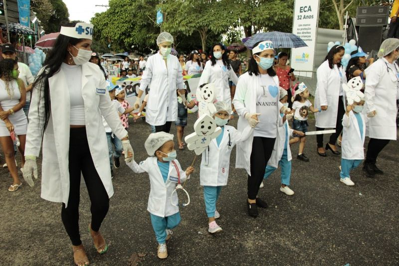 Caminhada escolar em alusão à Independência do Brasil, Lado Sul no conjunto Júlia Seffer