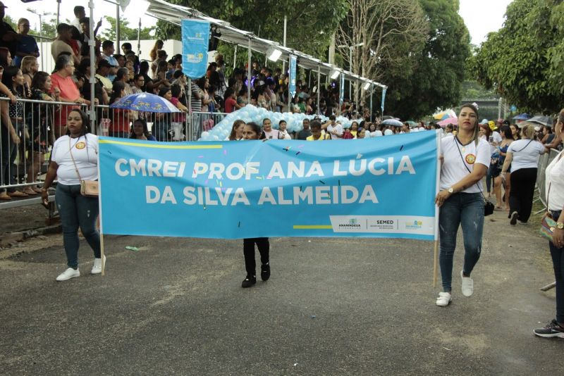 Caminhada escolar em alusão à Independência do Brasil, Lado Sul no conjunto Júlia Seffer