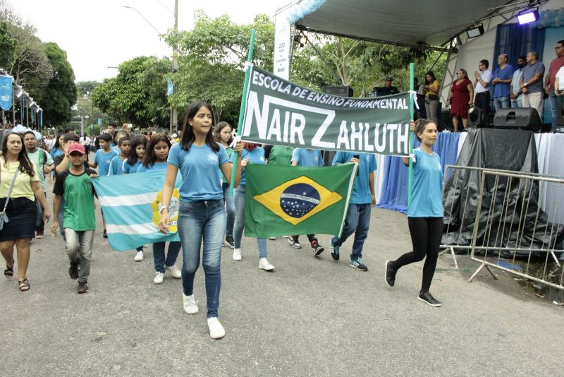 Caminhada escolar em alusão à Independência do Brasil, Lado Sul no conjunto Júlia Seffer