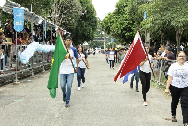 Caminhada escolar em alusão à Independência do Brasil, Lado Sul no conjunto Júlia Seffer