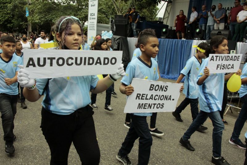 Caminhada escolar em alusão à Independência do Brasil, Lado Sul no conjunto Júlia Seffer