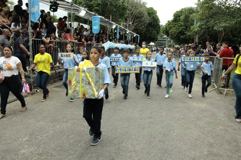 Caminhada escolar em alusão à Independência do Brasil, Lado Sul no conjunto Júlia Seffer