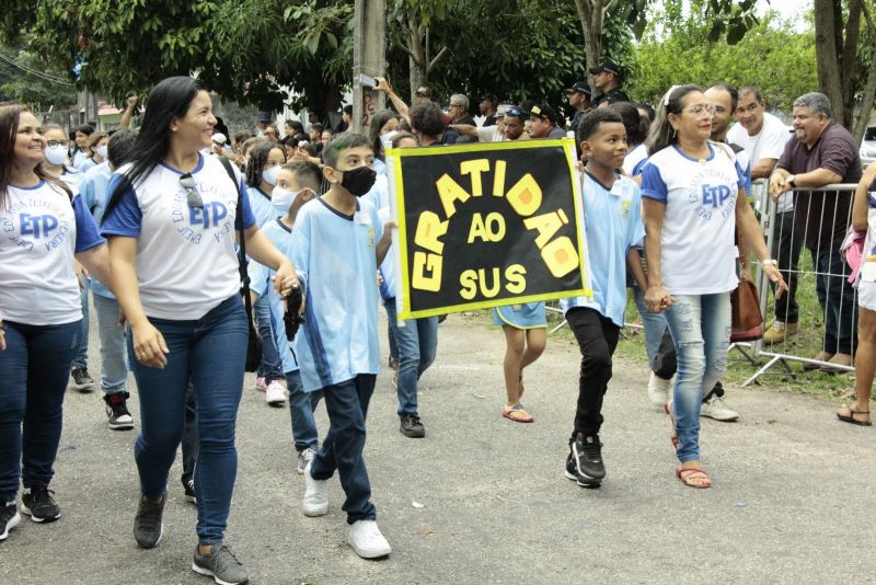 Caminhada escolar em alusão à Independência do Brasil, Lado Sul no conjunto Júlia Seffer