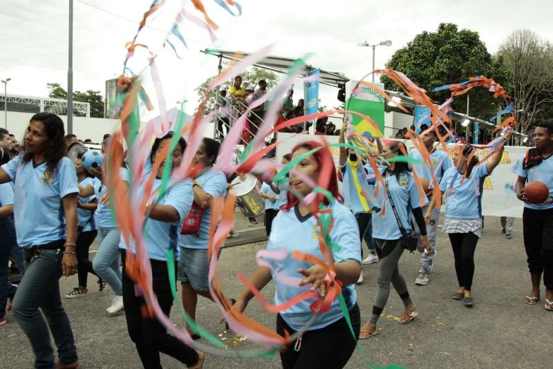 Caminhada escolar em alusão à Independência do Brasil, Lado Sul no conjunto Júlia Seffer