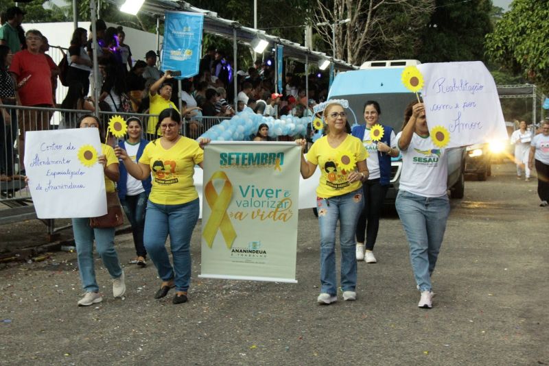 Caminhada escolar em alusão à Independência do Brasil, Lado Sul no conjunto Júlia Seffer