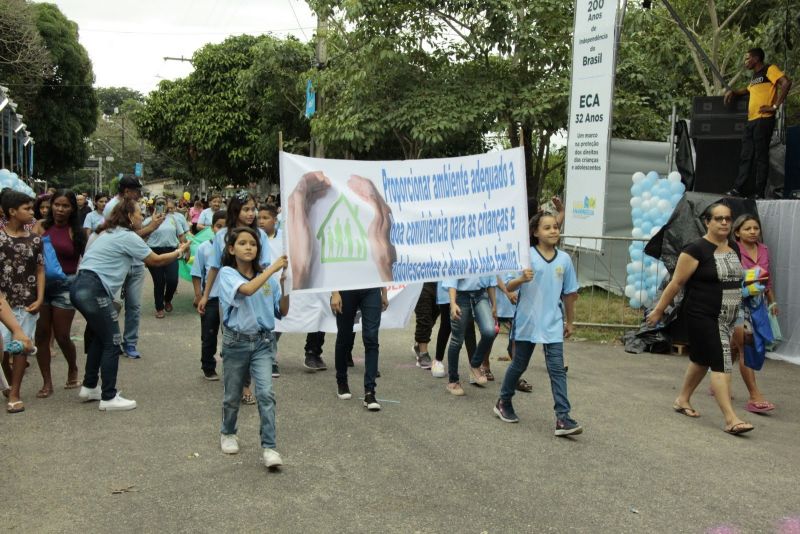 Caminhada escolar em alusão à Independência do Brasil, Lado Sul no conjunto Júlia Seffer