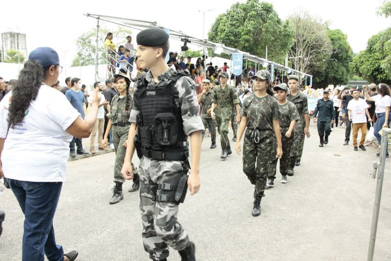 Caminhada escolar em alusão à Independência do Brasil, Lado Sul no conjunto Júlia Seffer