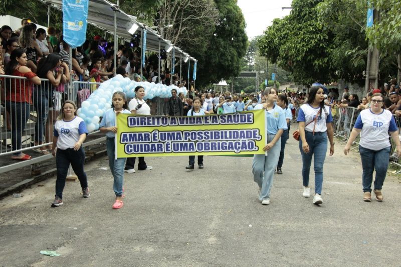 Caminhada escolar em alusão à Independência do Brasil, Lado Sul no conjunto Júlia Seffer