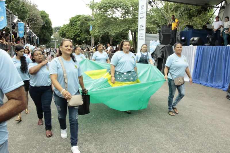 Caminhada escolar em alusão à Independência do Brasil, Lado Sul no conjunto Júlia Seffer