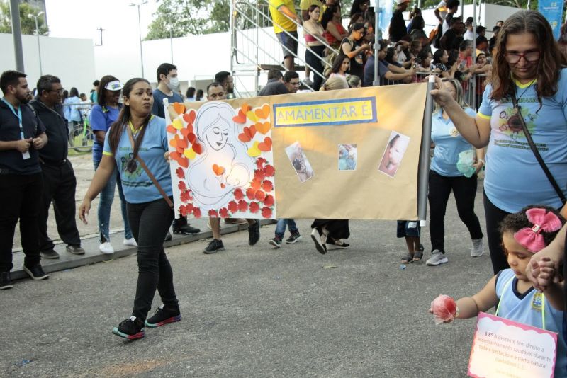 Caminhada escolar em alusão à Independência do Brasil, Lado Sul no conjunto Júlia Seffer