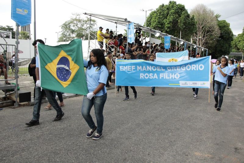 Caminhada escolar em alusão à Independência do Brasil, Lado Sul no conjunto Júlia Seffer