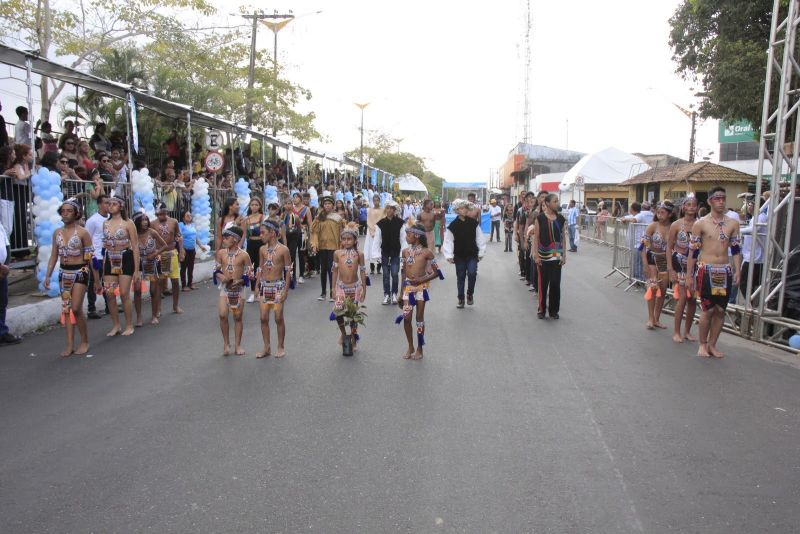 Caminhada Escolar em Alusão à Independência do Brasil lado Norte na Arterial 18