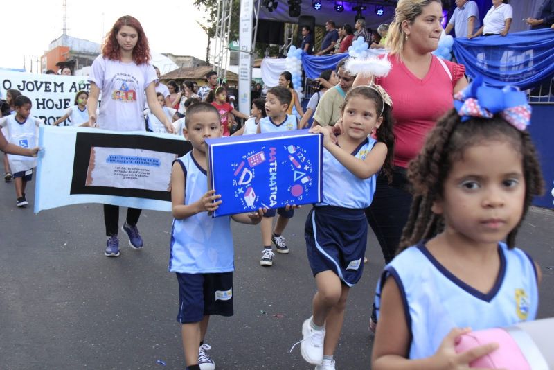 Caminhada Escolar em Alusão à Independência do Brasil lado Norte na Arterial 18