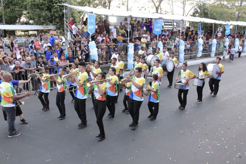 Caminhada Escolar em Alusão à Independência do Brasil lado Norte na Arterial 18