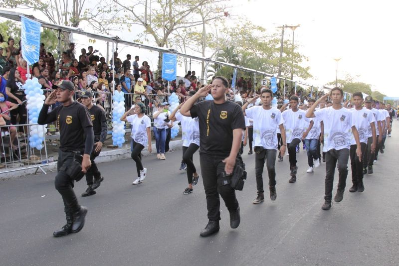 Caminhada Escolar em Alusão à Independência do Brasil lado Norte na Arterial 18