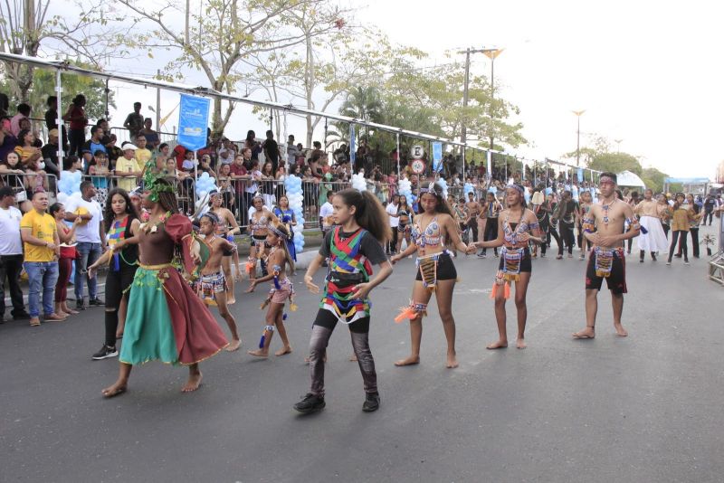 Caminhada Escolar em Alusão à Independência do Brasil lado Norte na Arterial 18