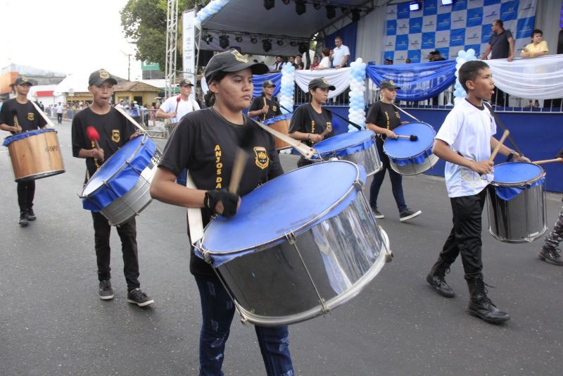 Caminhada Escolar em Alusão à Independência do Brasil lado Norte na Arterial 18