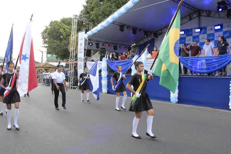 Caminhada Escolar em Alusão à Independência do Brasil lado Norte na Arterial 18