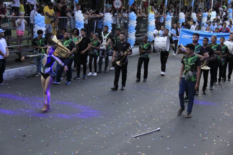 Caminhada Escolar em Alusão à Independência do Brasil lado Norte na Arterial 18