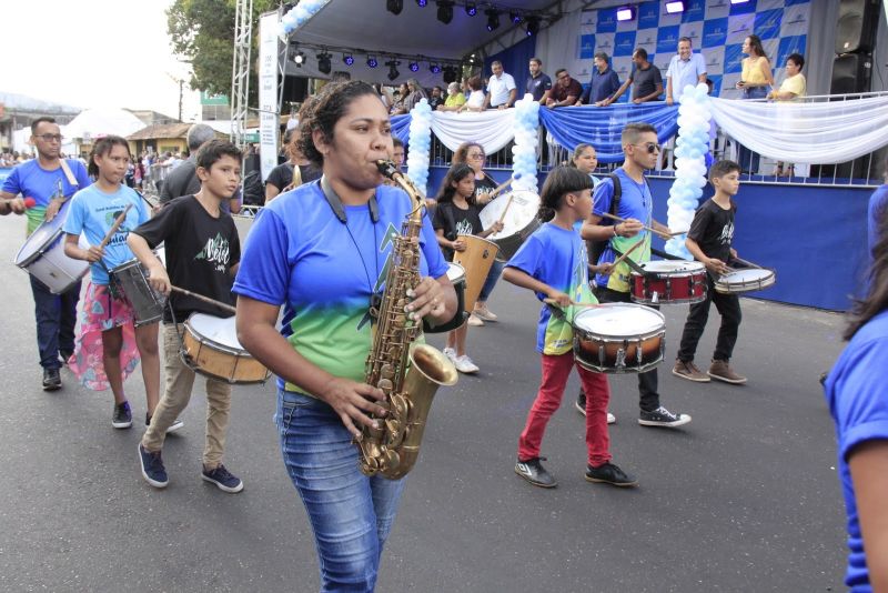 Caminhada Escolar em Alusão à Independência do Brasil lado Norte na Arterial 18