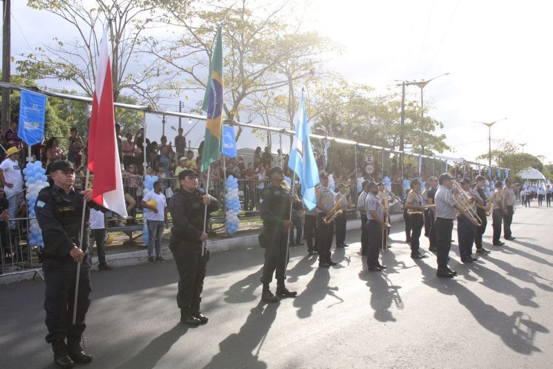 Caminhada Escolar em Alusão à Independência do Brasil lado Norte na Arterial 18