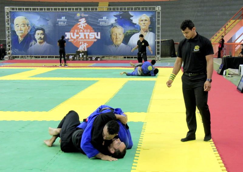 Dia do Jiu–Jitsu em Ananindeua local Ginásio Dr Almir Gabriel, Abacatão