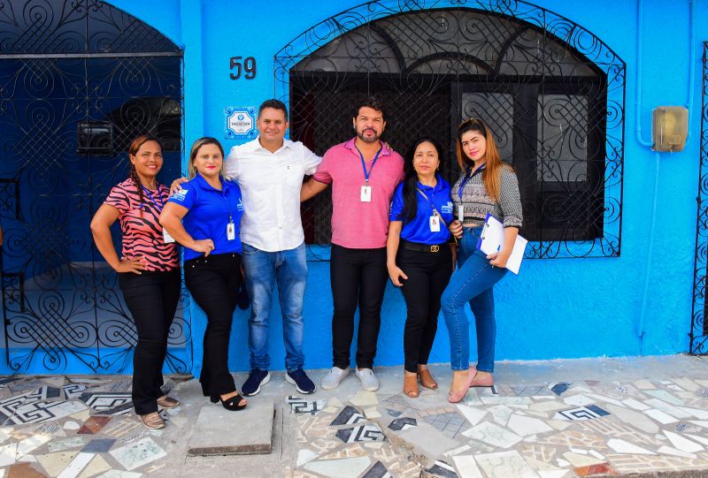 Entrega das casas reformadas pelo programa Morar Bem atingidas por fortes ventos e chuva no conjunto Jardim América