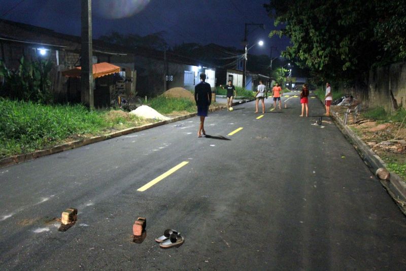 SESAN - Inauguração das ruas da comunidade Dom Bosco no bairro Águas Lindas