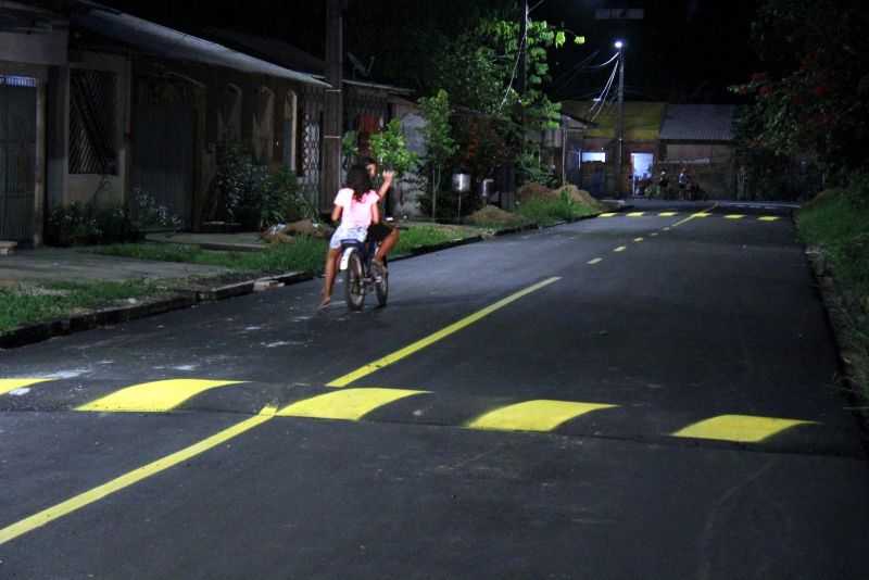 SESAN - Inauguração das ruas da comunidade Dom Bosco no bairro Águas Lindas